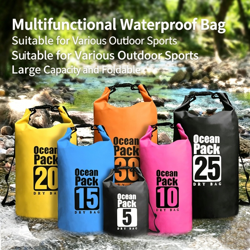 Swimming Waterproof Dry Bag 5L - Fishing Boat Oar recension och pris