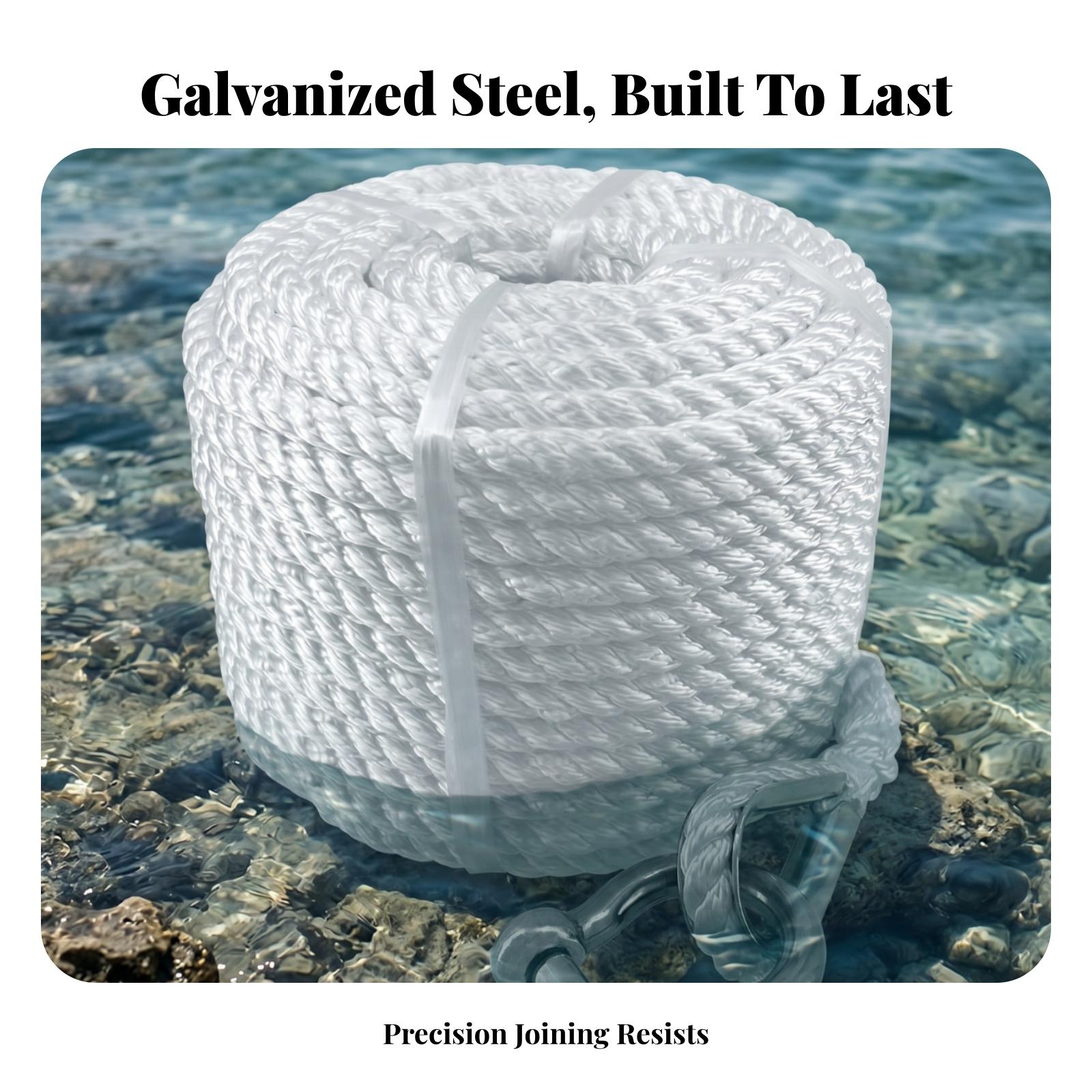 Sand Mud Anchor Kit Galvanized - Fishing Boat Anchor recension och pris